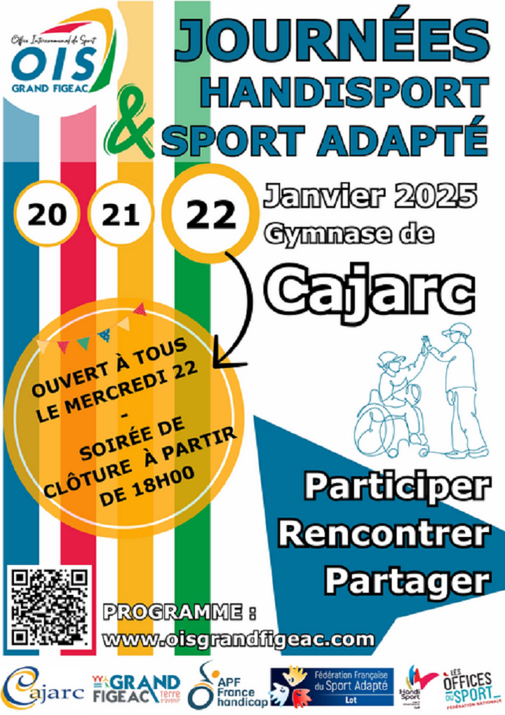 Journées Handisport, Sport Adapté à Cajarc