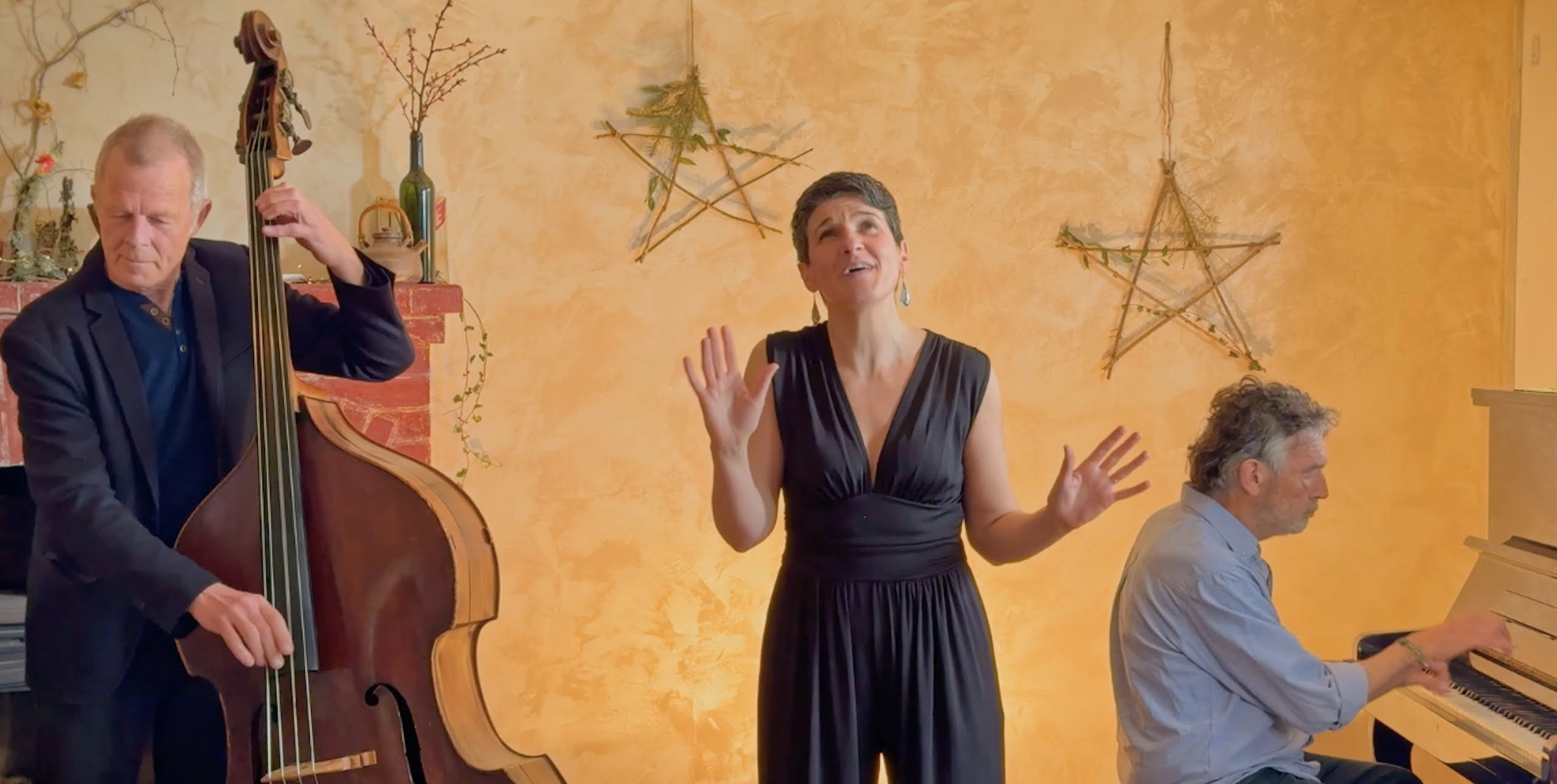Figeac : Ledon Trio  en concert pour le Folk Club de Cahors avec des chansons jazz
