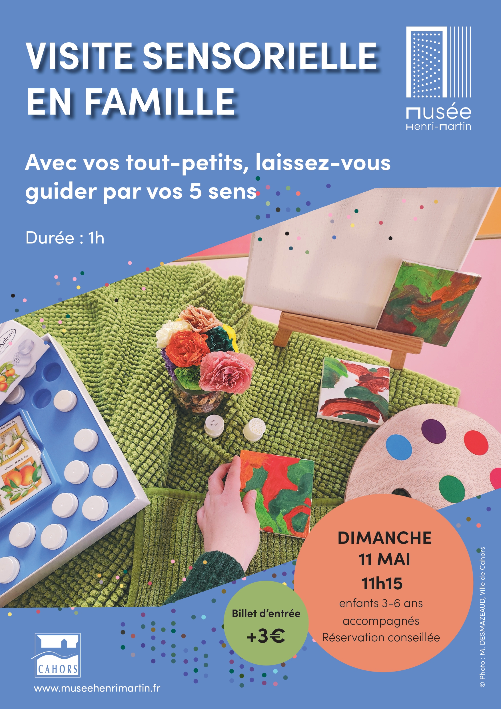 Figeac : Visite sensorielle en famille spéciale tout-petits !