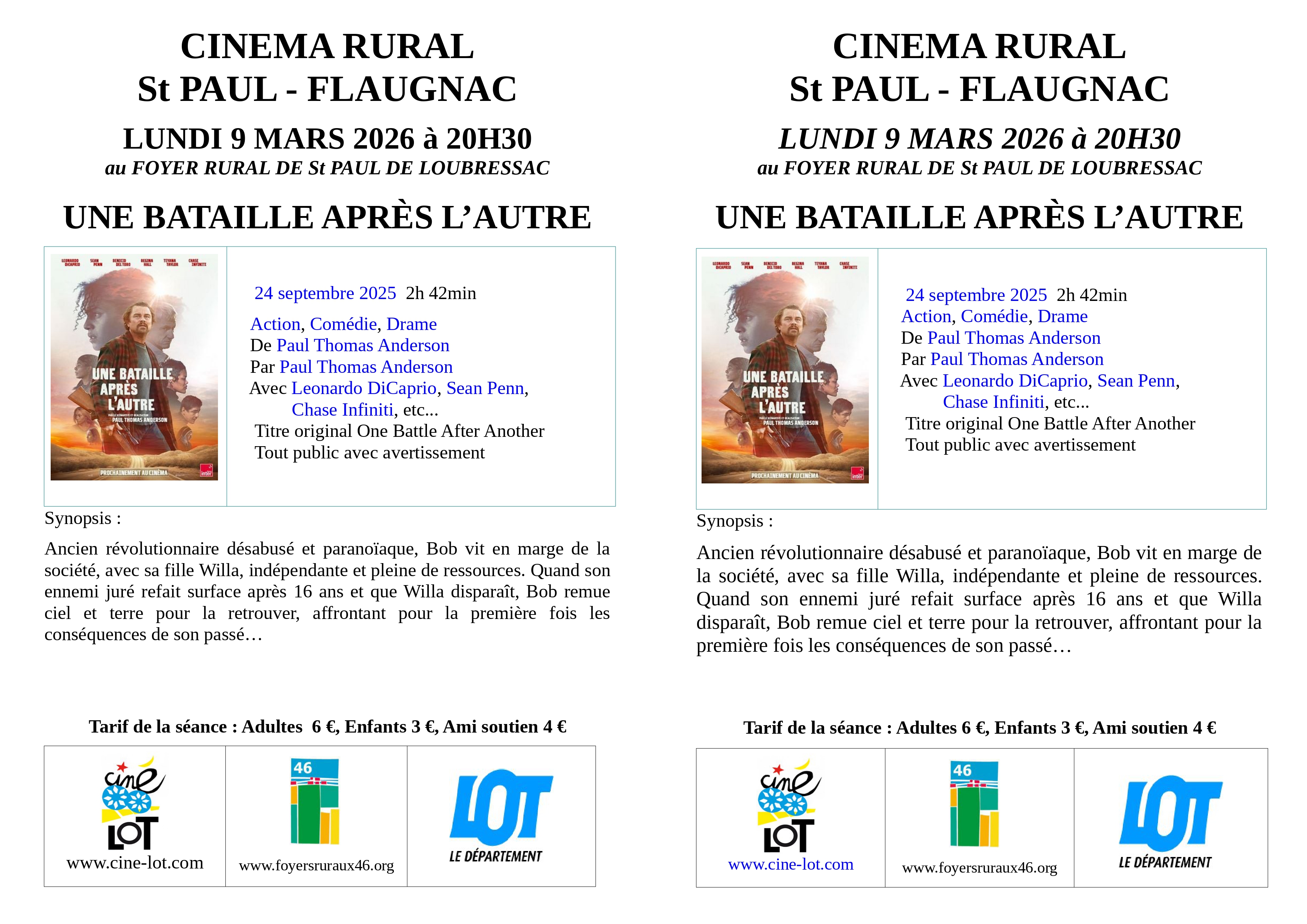 Figeac : Cinéma Rural : 