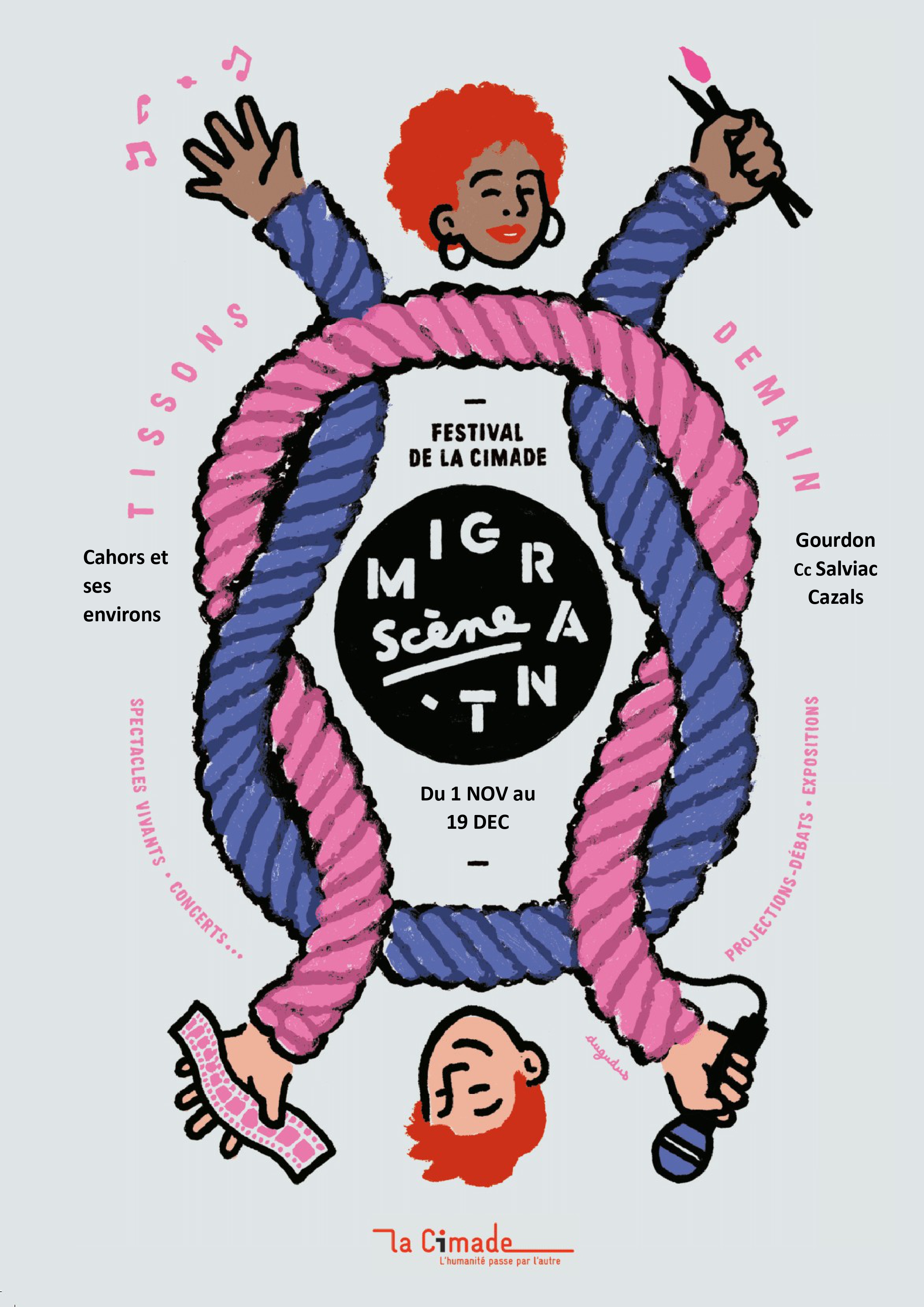 Figeac : Festival Migrant'Scène, la Cimade