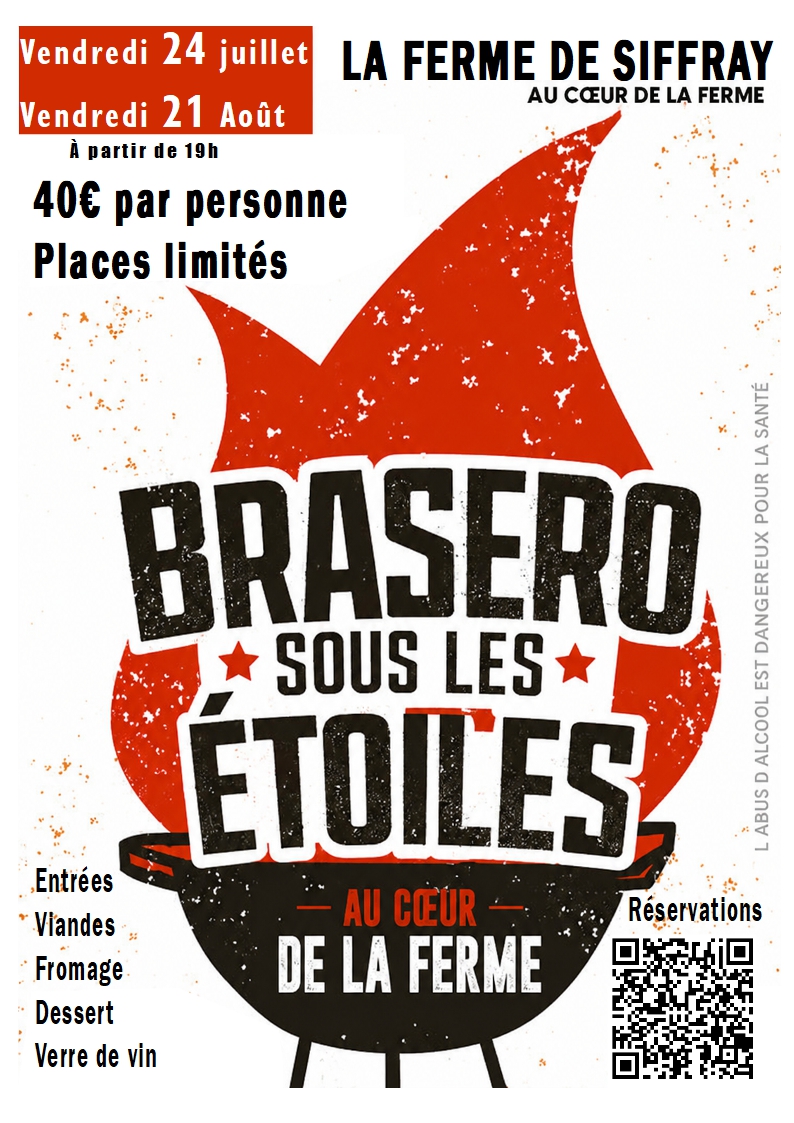 Figeac : Soirée brasero sous les étoiles à la Ferme de Siffray