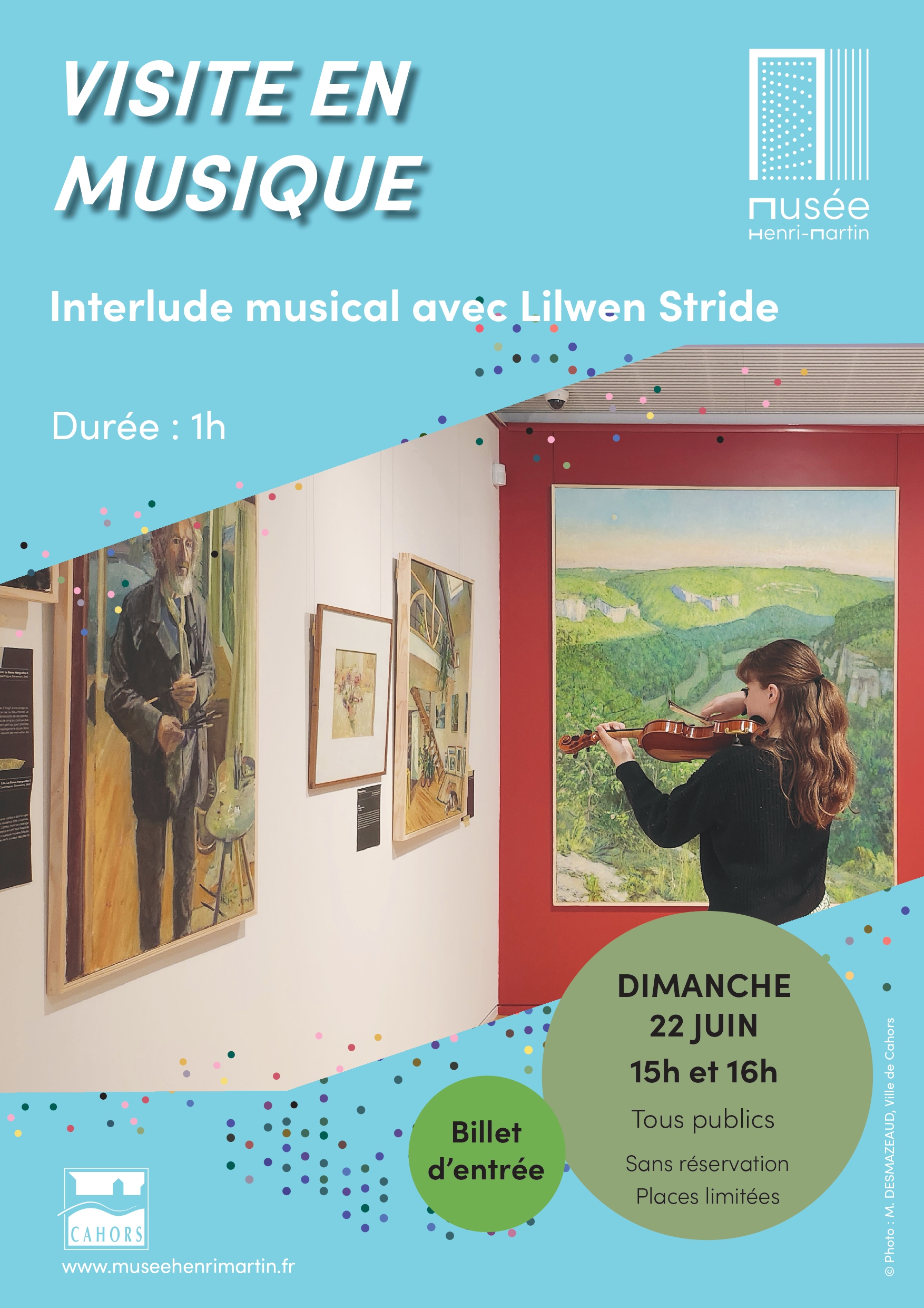 Figeac : Visite en musique au musée Henri Martin