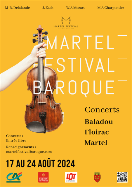 Figeac : Martel festival baroque : l'Odyssée baroque