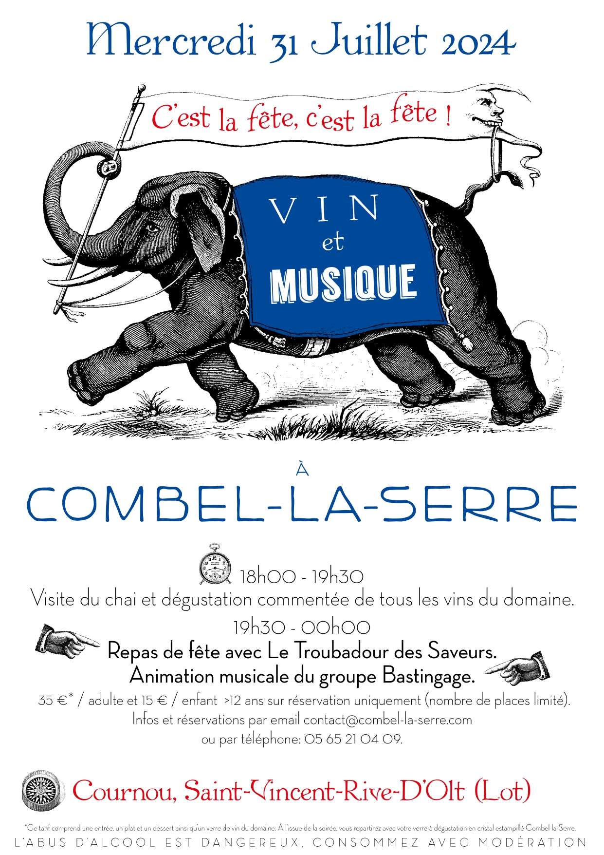 Vin et musique au domaine de Combel-la-Serre
