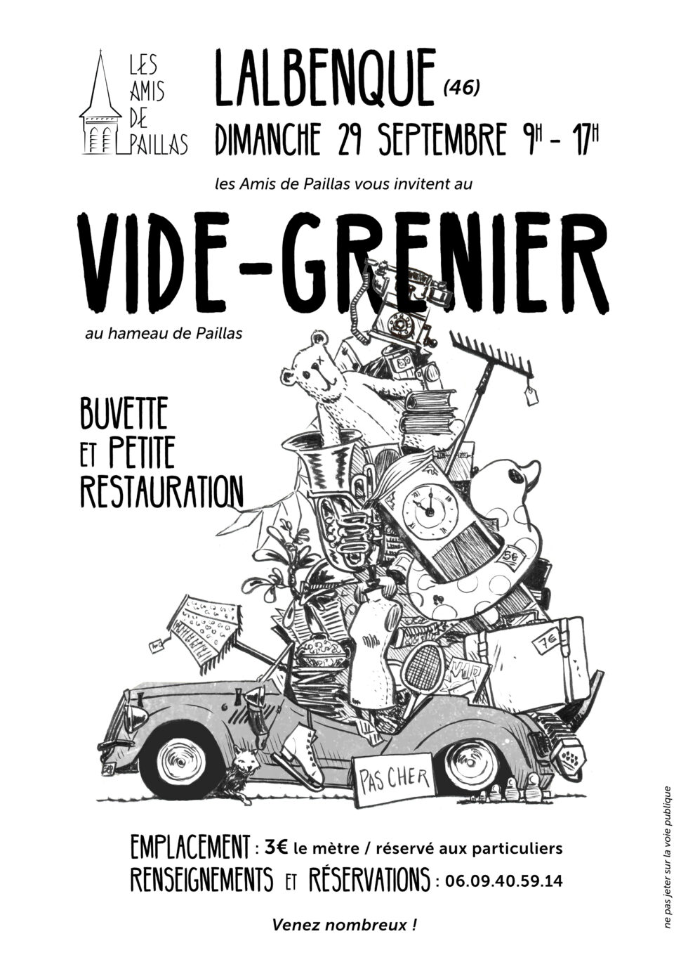 Figeac : Vide-greniers à Paillas (Lalbenque)