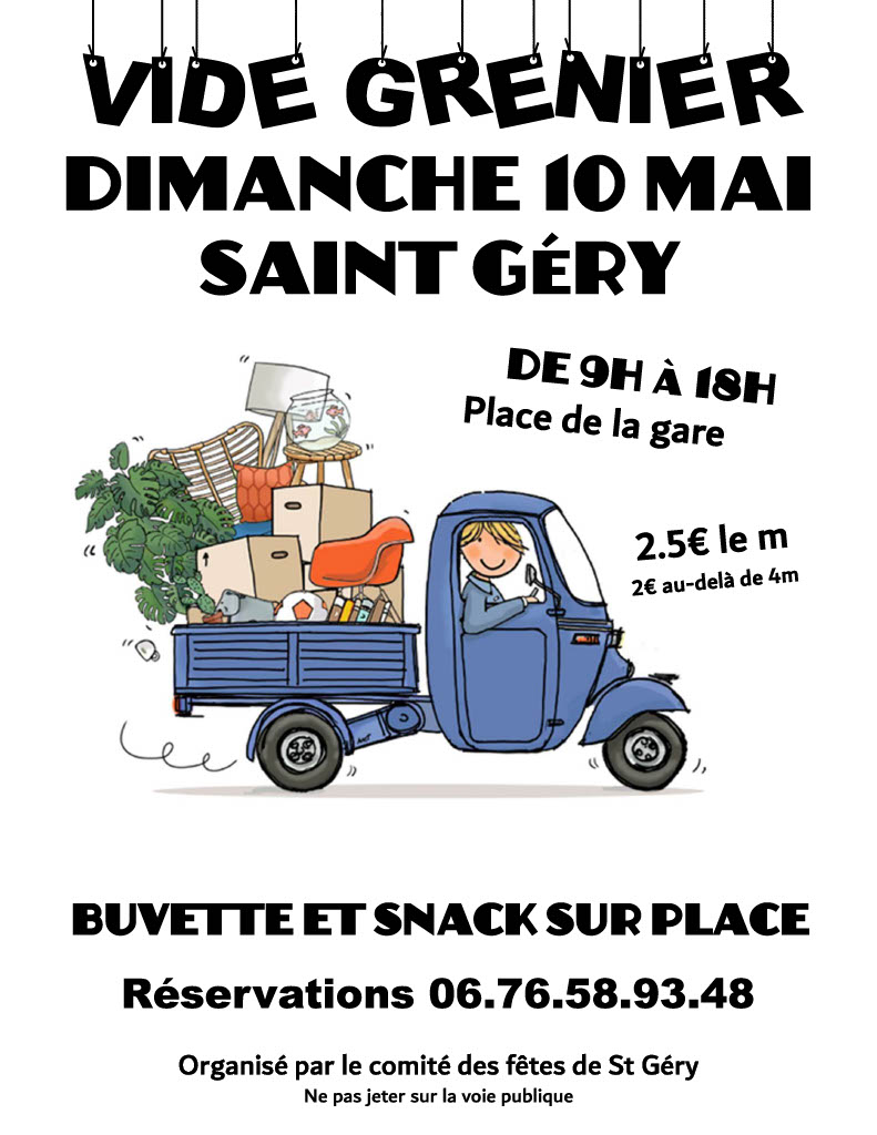 Figeac : Vide-greniers à Saint-Géry