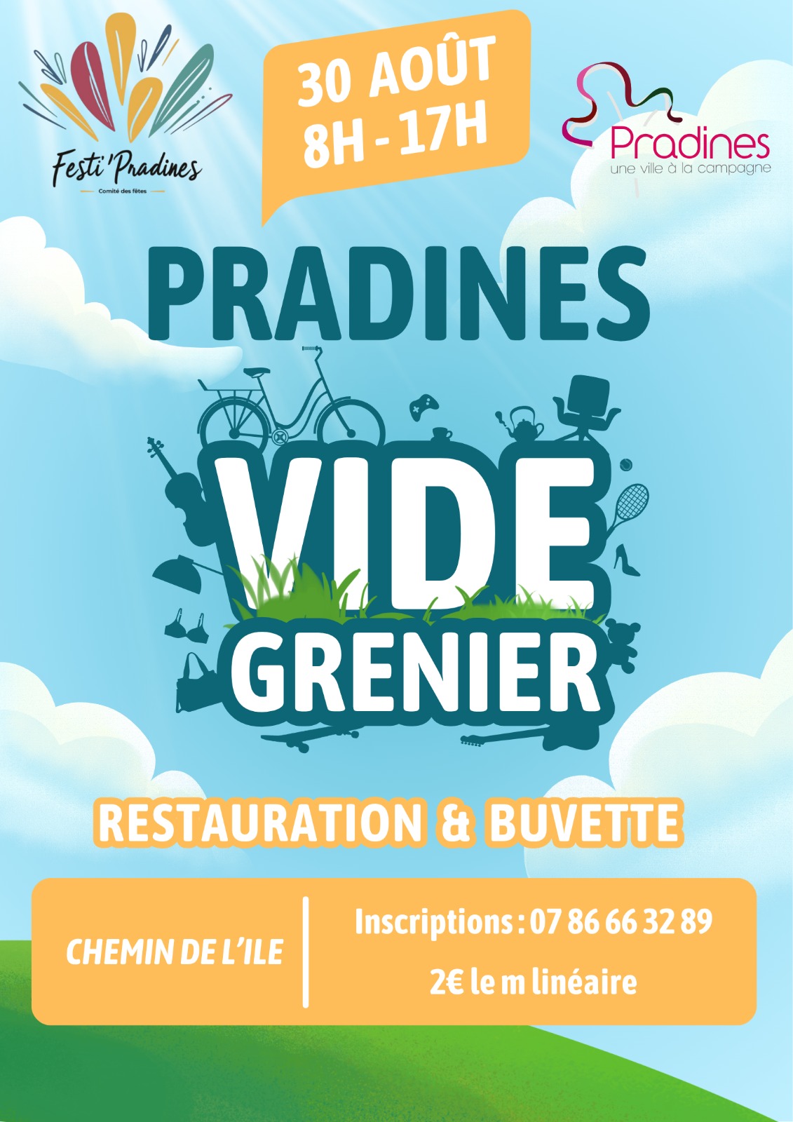 Figeac : Vide-Greniers à Pradines