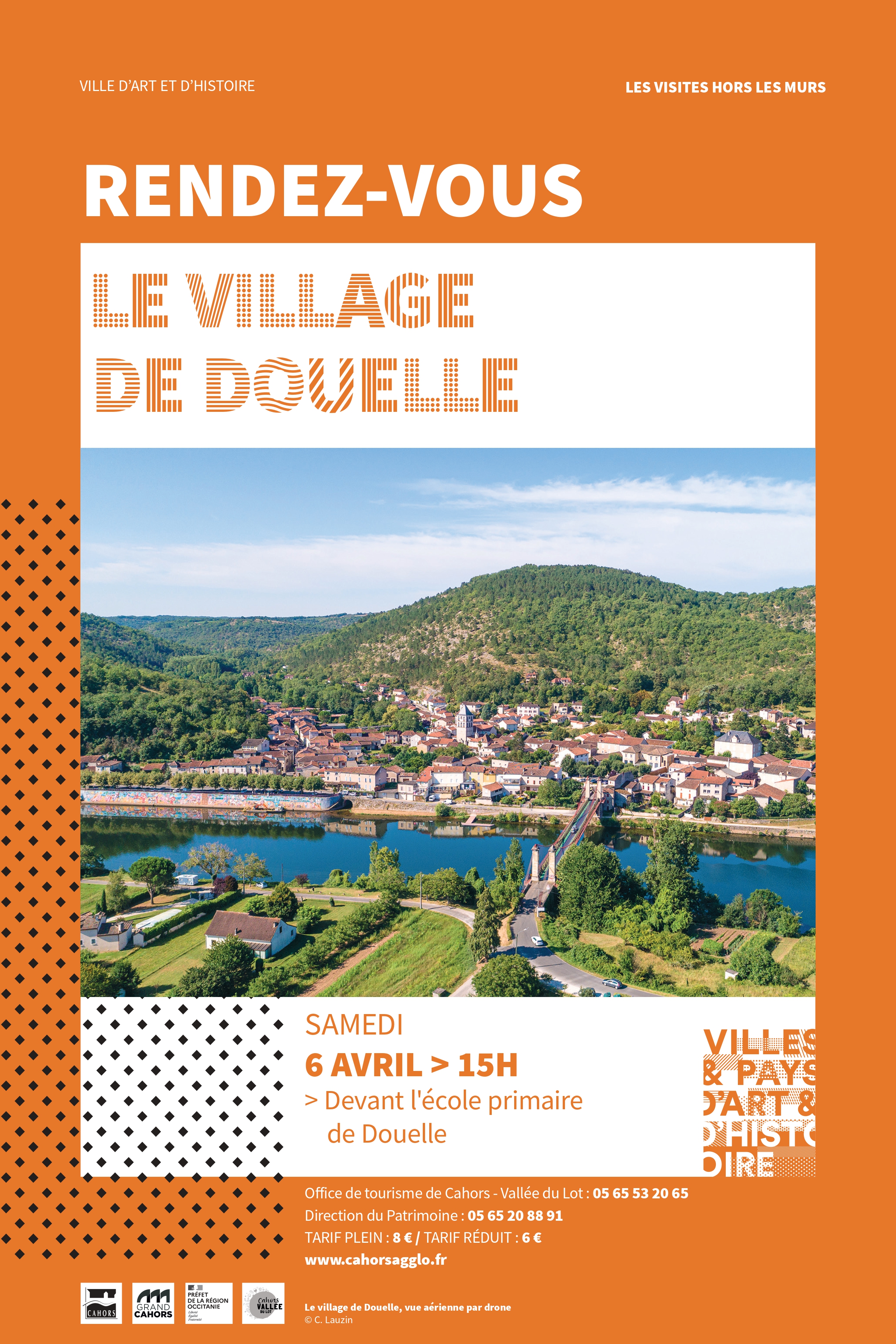 Figeac : Visite guidée : Le village de Douelle