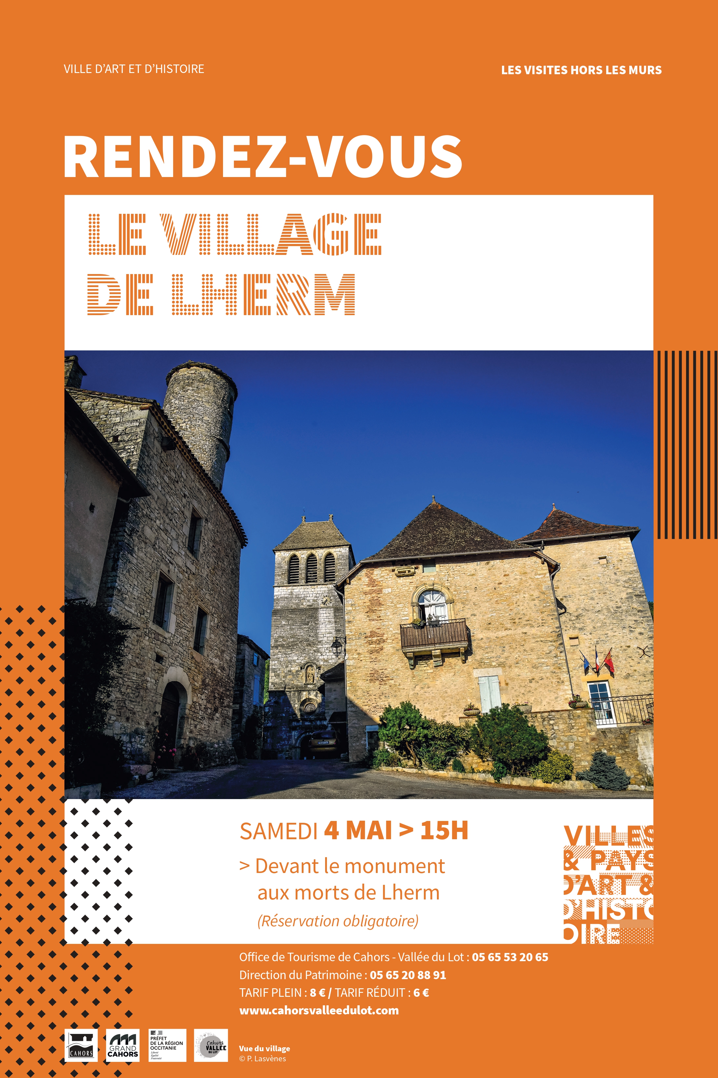 Figeac : Visite guidée : Le village de Lherm