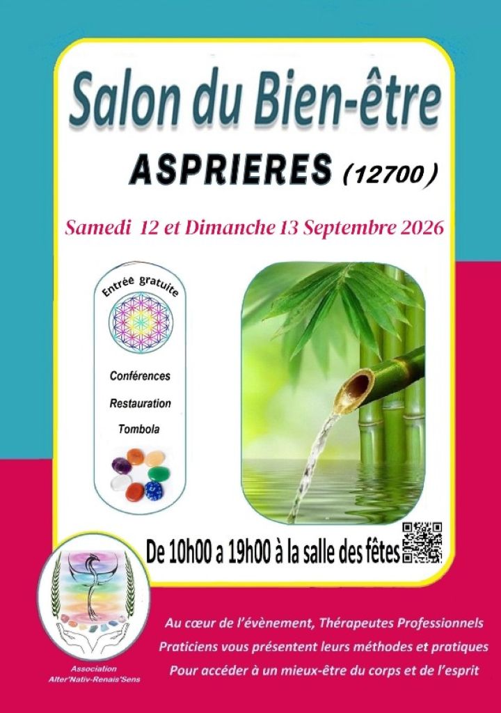 Figeac : Salon du Bien être à Asprières