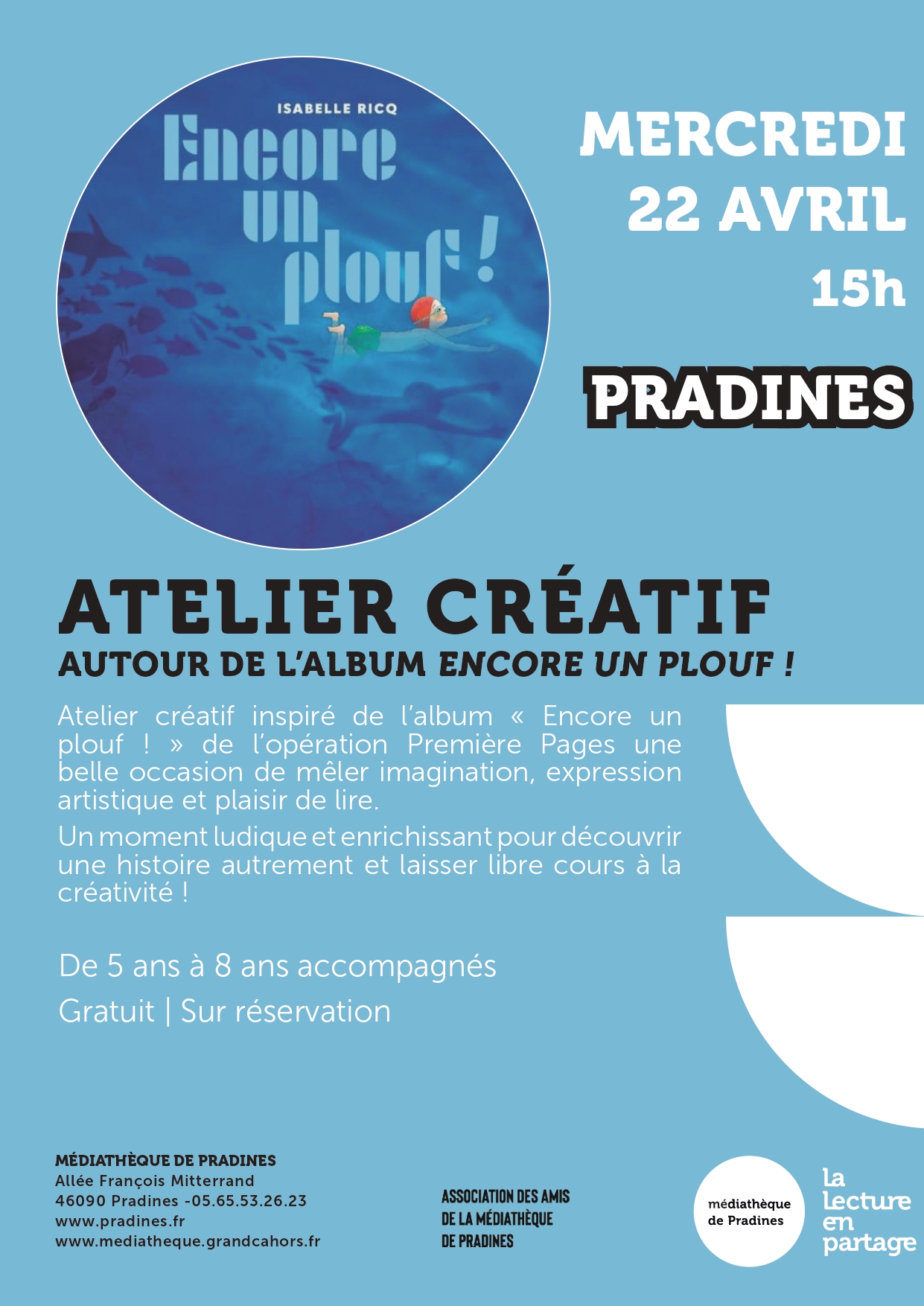 Figeac : Atelier créatif autour de l'album 