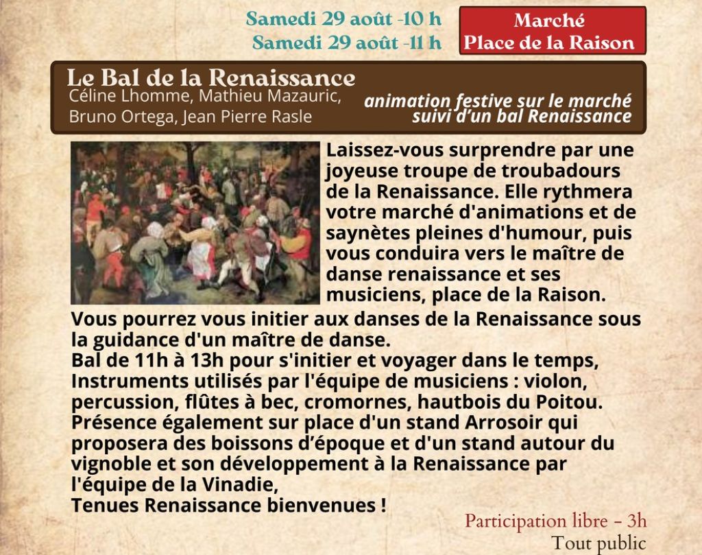 Figeac : Festival Re-naissance à Figeac : le bal de la Renaissance
