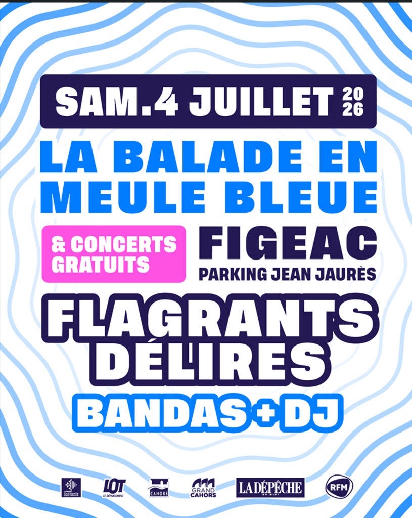 Figeac : Balade bleue et soirée concerts à Figeac