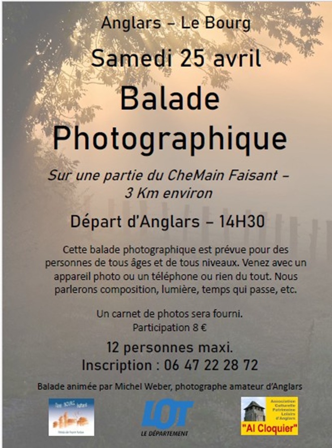Figeac : Balade photographique à Anglars