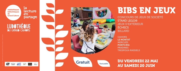 Figeac : Bibs en Jeux à Mercuès
