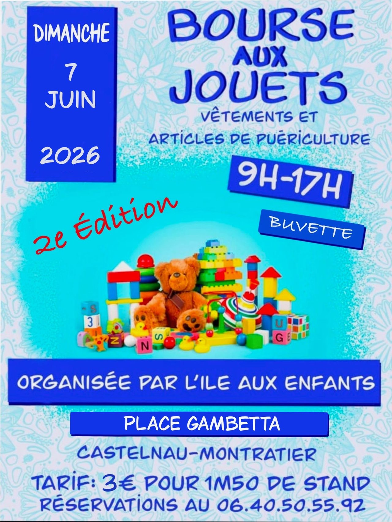 Figeac : Bourse aux jouets à Castelnau-Montratier