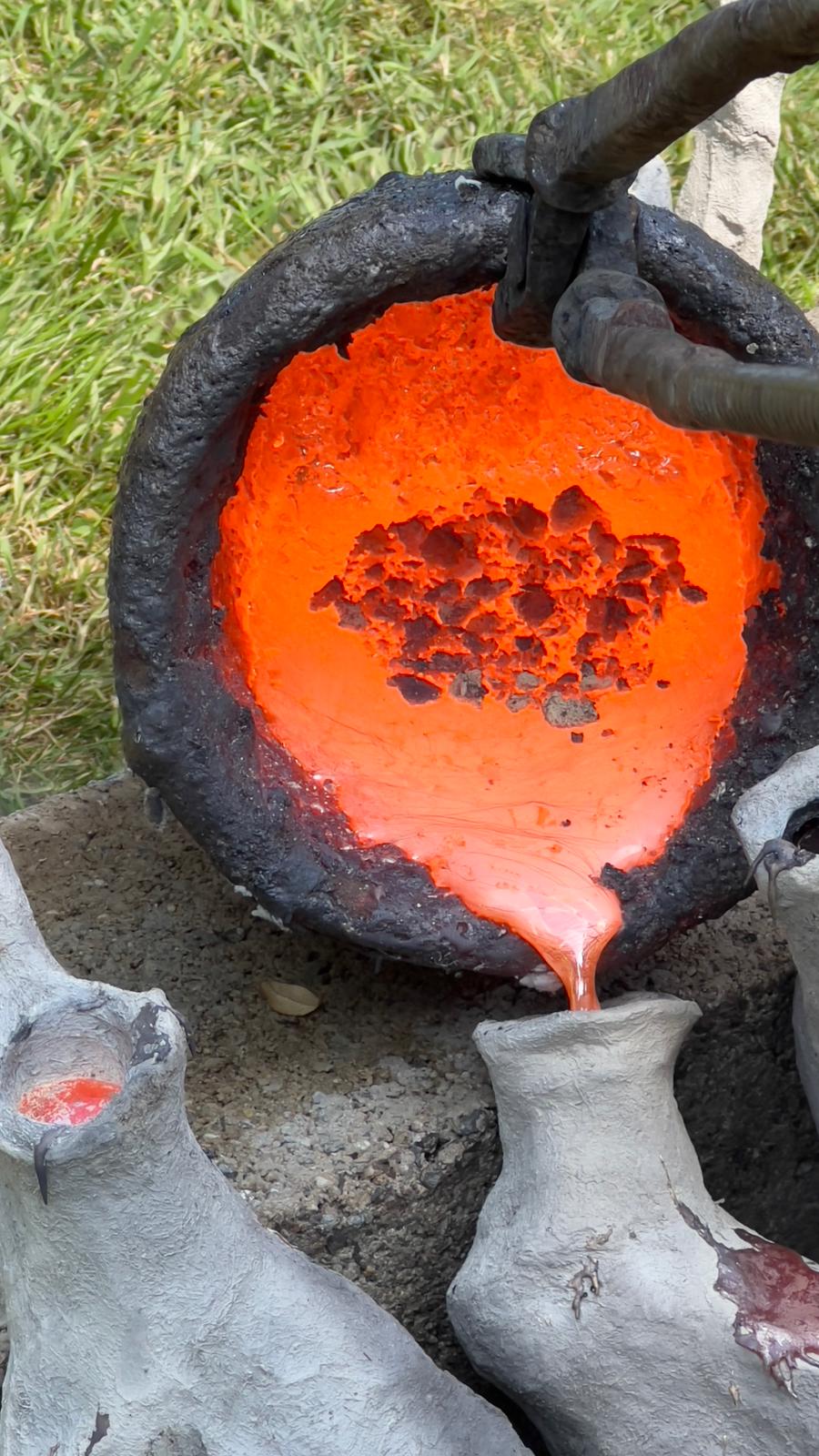 Figeac : Stage de bronze à la cire perdue