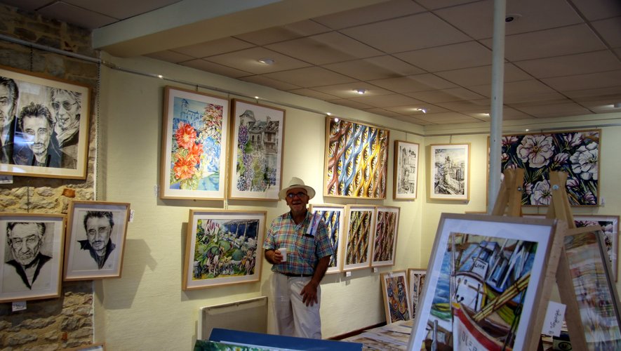 Figeac : Exposition de l'artiste Bruno Rigal