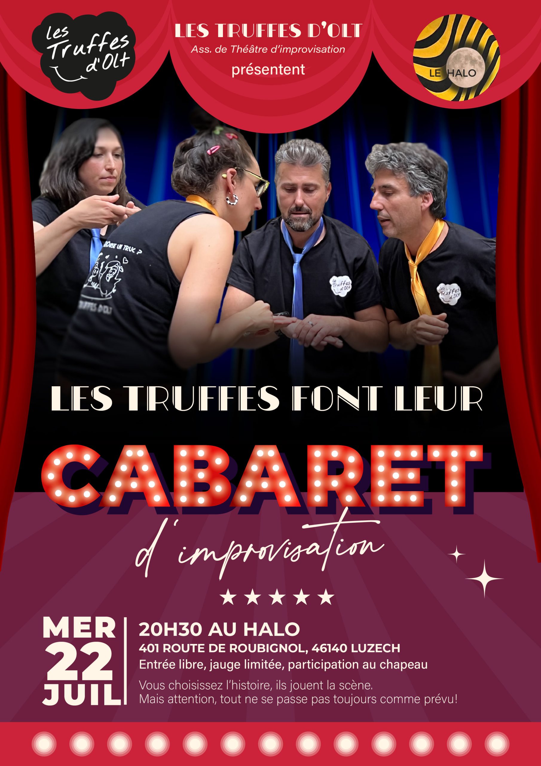 Figeac : Les Truffes font leur cabaret
