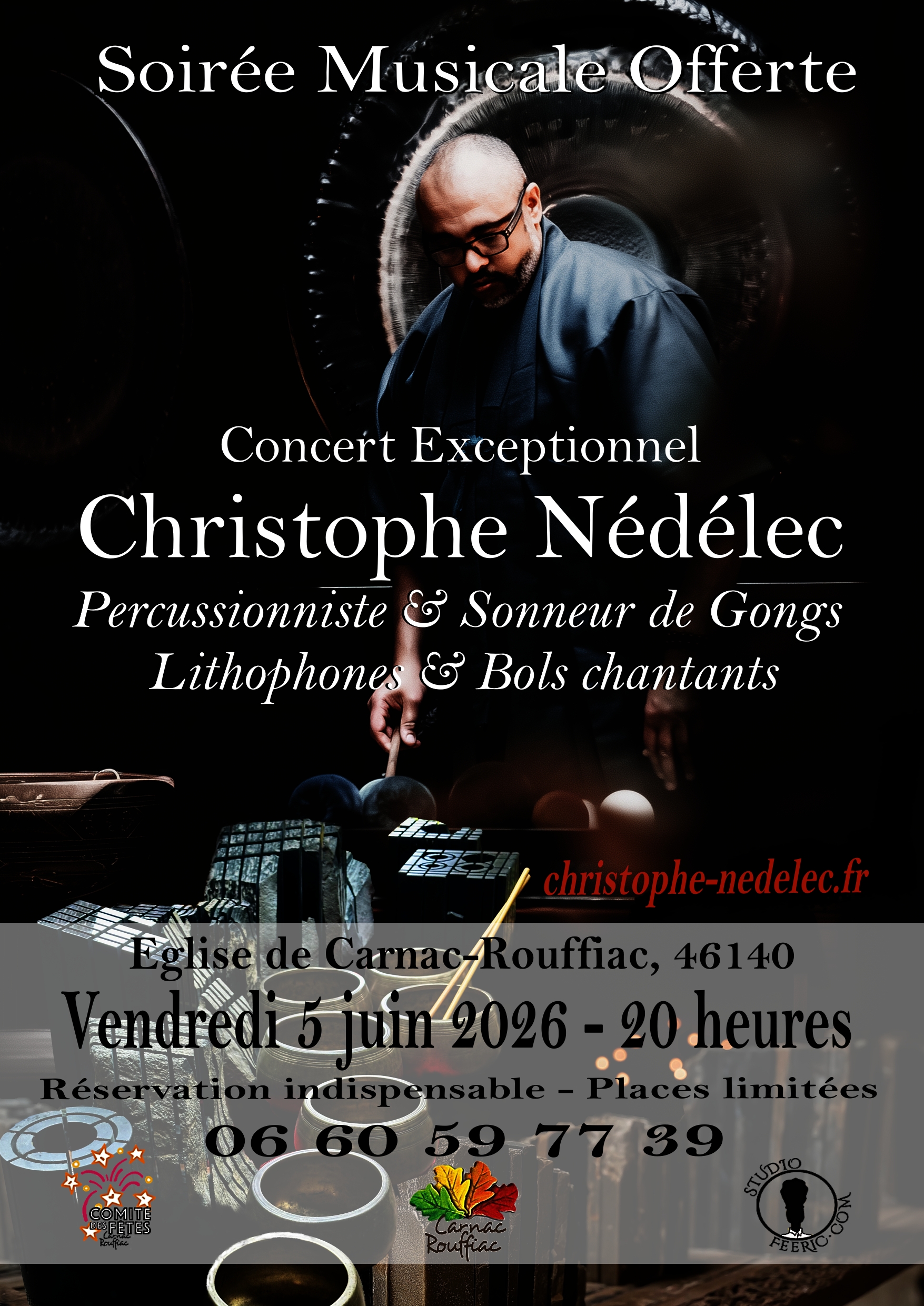 Figeac : Concert exceptionnel Christophe Nédélec