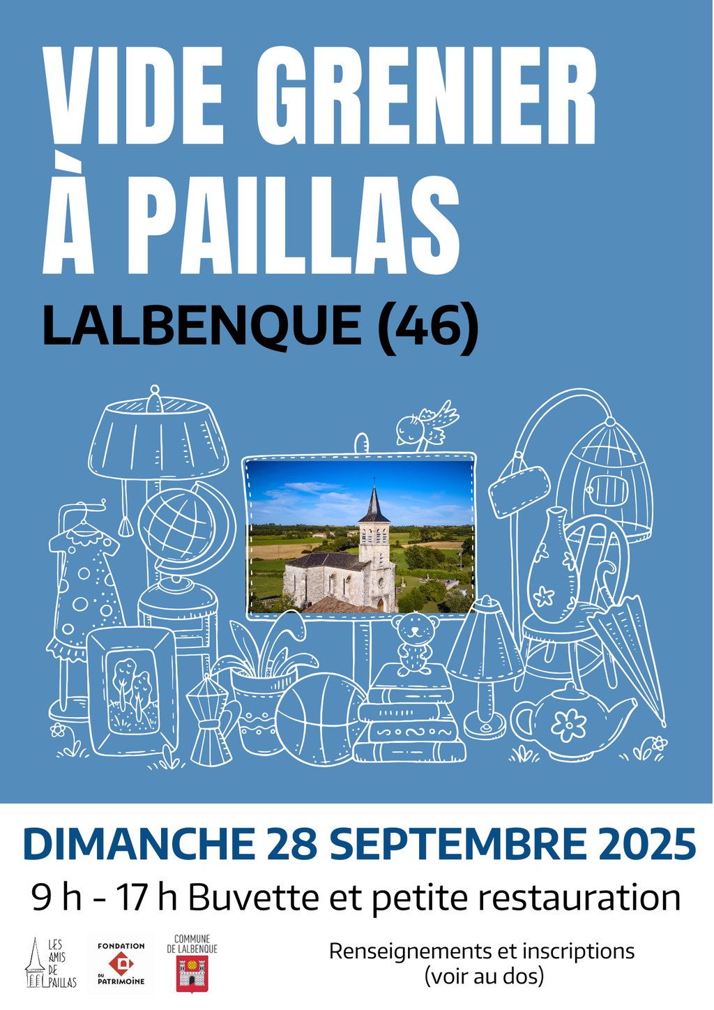 Figeac : Vide-greniers à Paillas (Lalbenque)