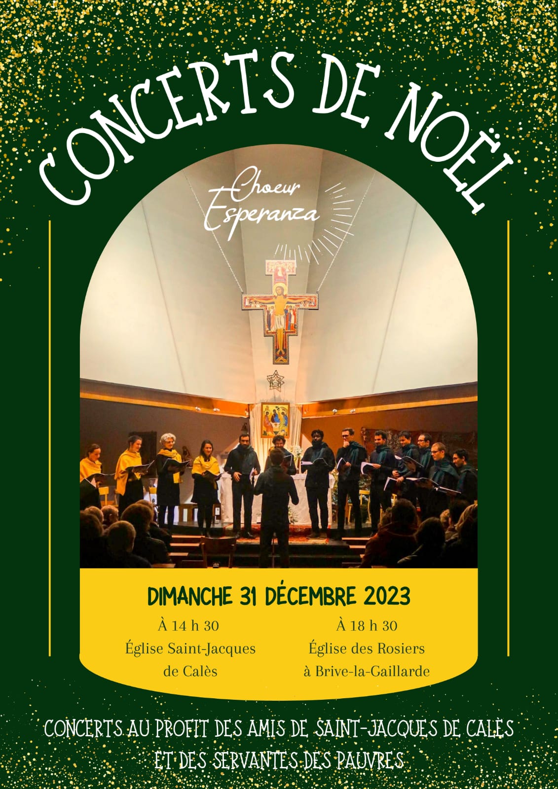 Figeac : Concert de Noël en l'Eglise Saint-Jacques de Calès