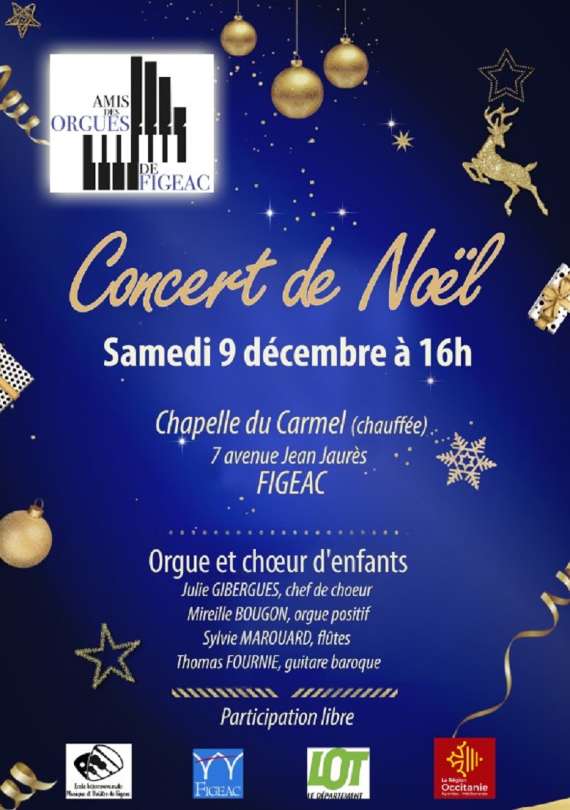 Figeac : Concert de Noël à Figeac