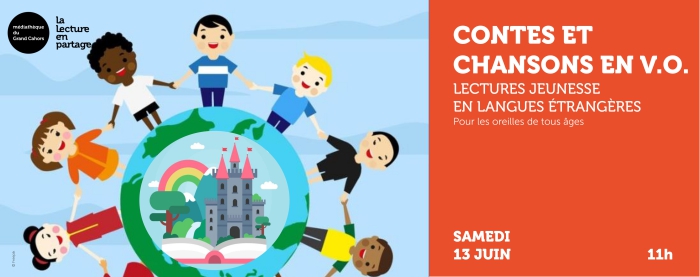 Figeac : Lectures jeunesse en langues étrangères à la Médiathèque de Cahors
