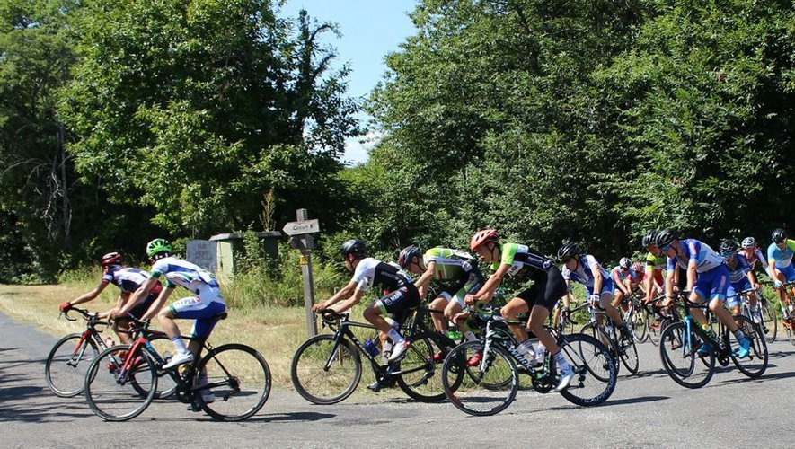 Grand prix cycliste du Kaolin à Pomarède