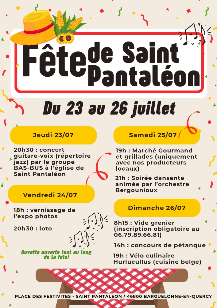 Saint-Pantaléon en fête