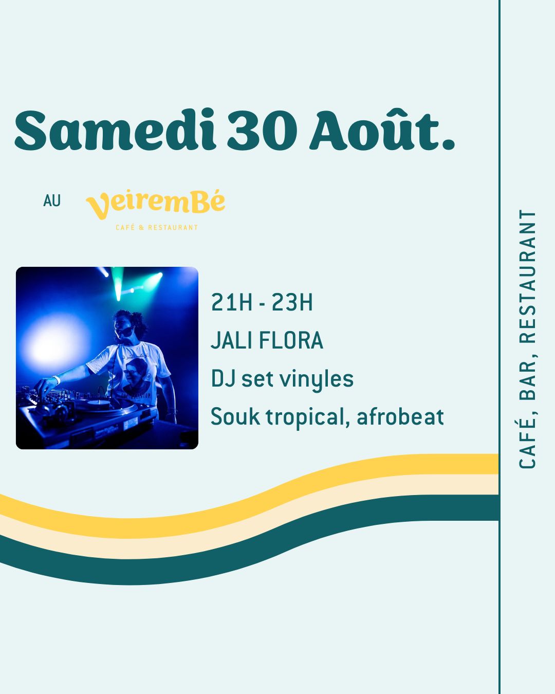 Figeac : Soirée Concert au Veirem Bé : JALI FLORA