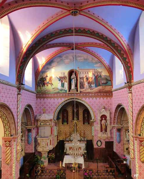 Figeac : Journées européennes du Patrimoine : visite guidée de l'église Sainte-Geneviève et fort villageois