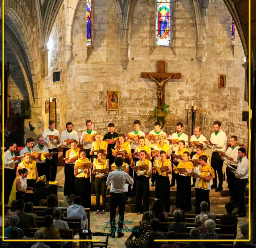 Figeac : Concert du chœur Esperanza dans l’église de Calès
