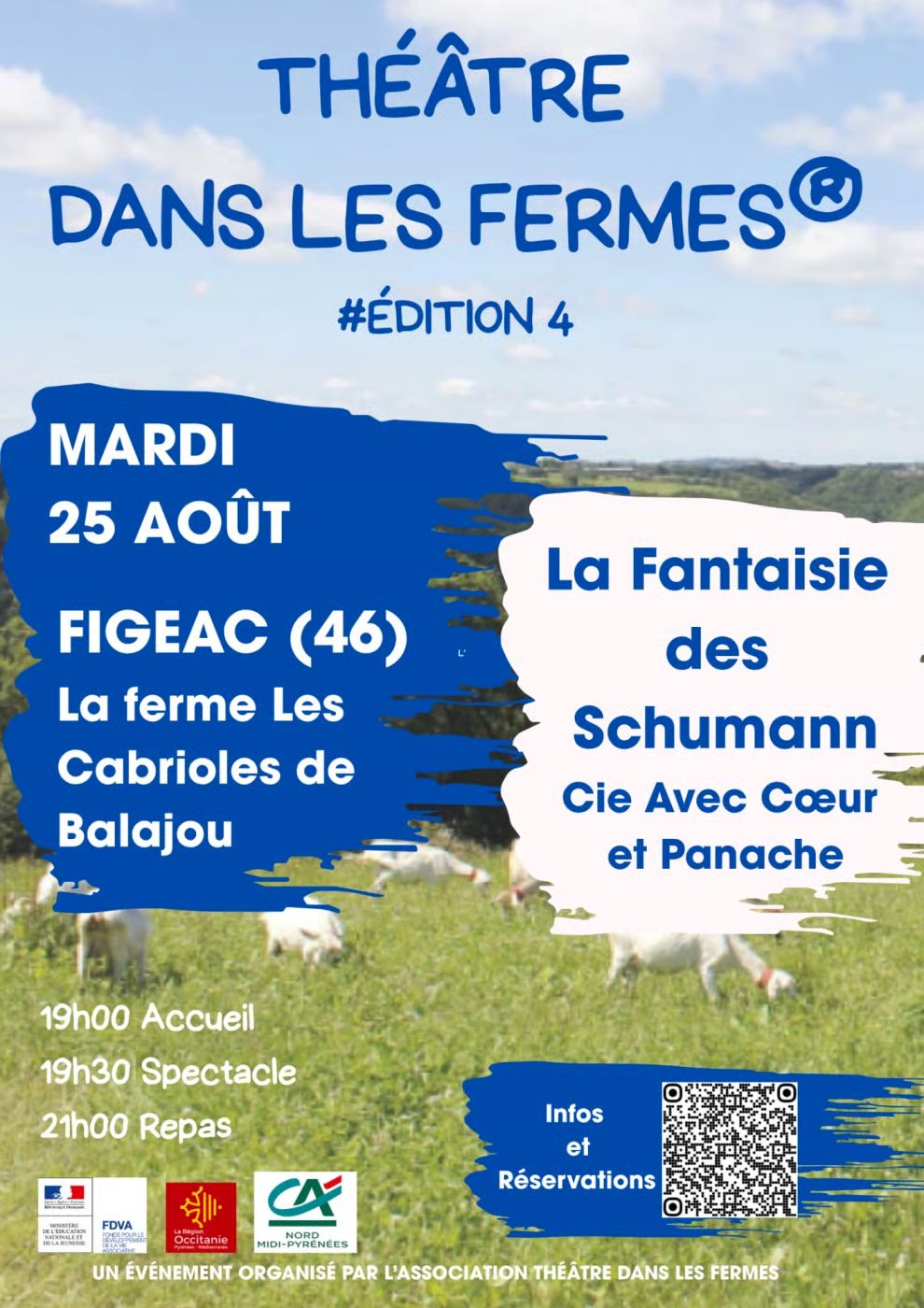 Figeac : Théâtre dans les fermes: 