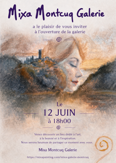 Figeac : Inauguration de la Mixa Montcuq Galerie