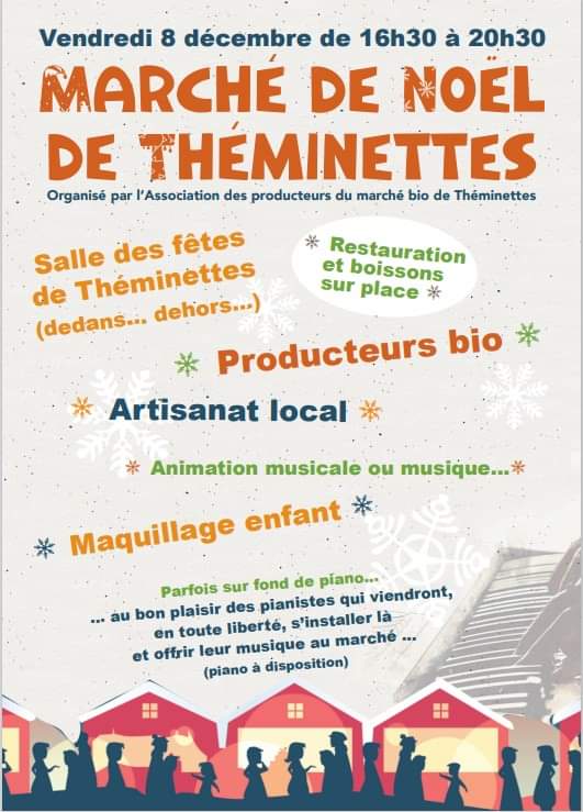Figeac : Marché de Noël à Théminettes