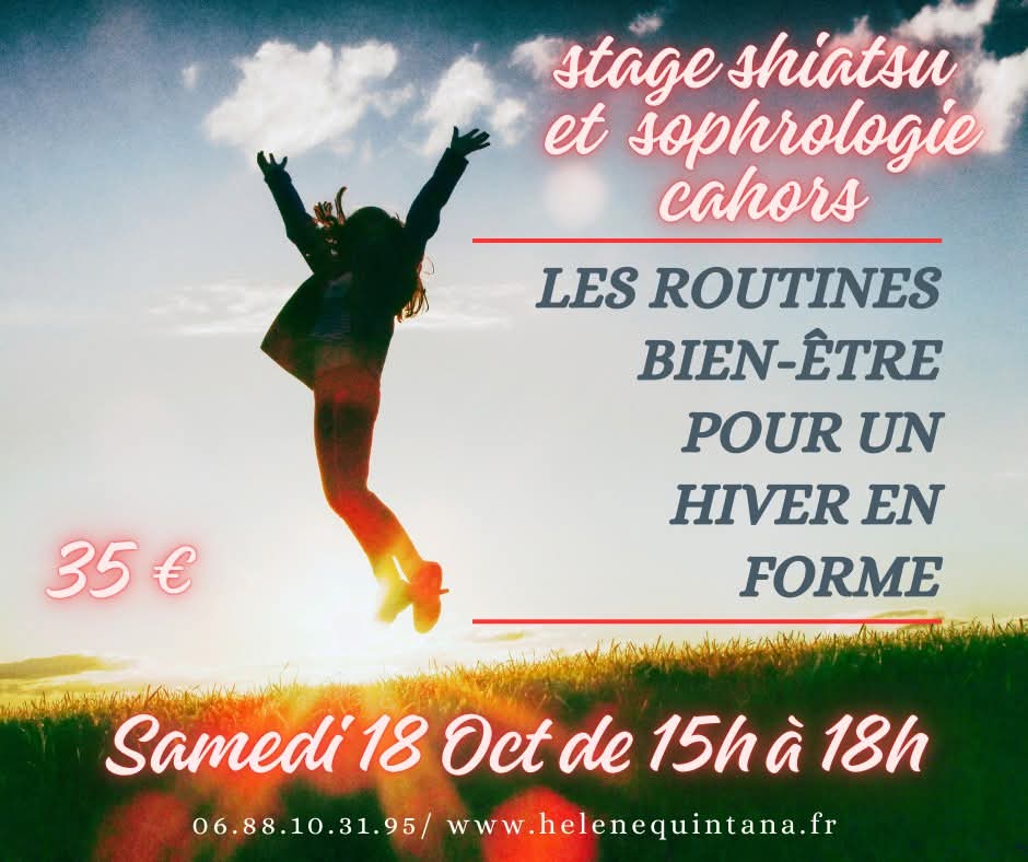 Figeac : Stage Shiatsu et Sophrologie