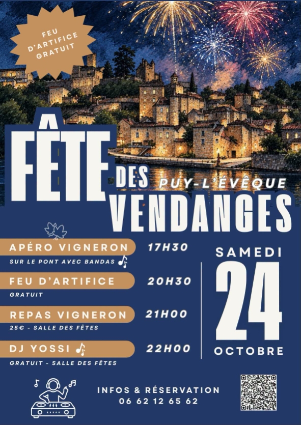Figeac : Fête des vendanges à Puy-L'Evêque