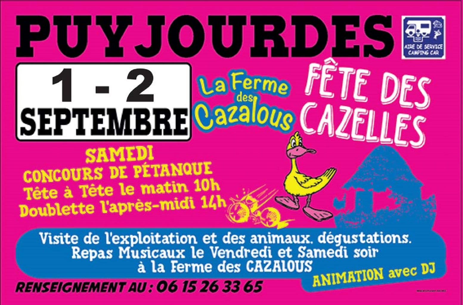 Figeac : La fête des cazelles à la Ferme Des Cazalous à Puyjourdes