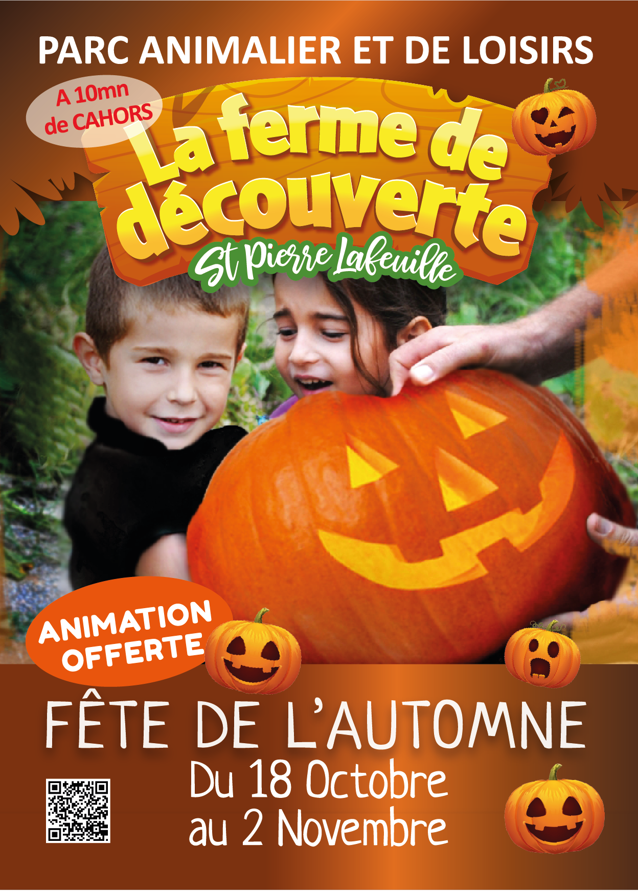 Figeac : Fête de l'automne à la ferme de découverte