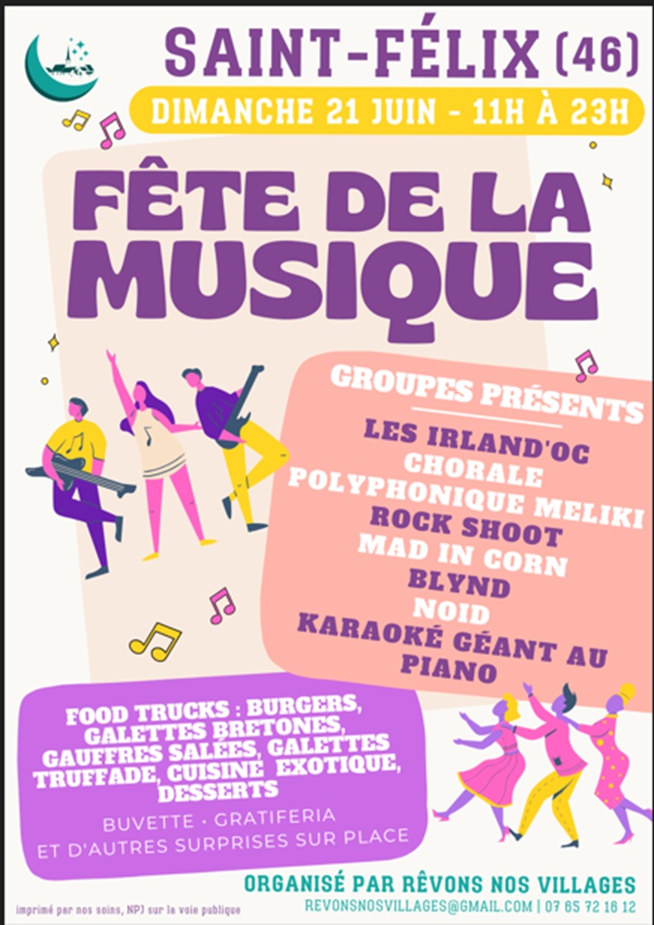 Figeac : Fête de la musique à Saint-Félix
