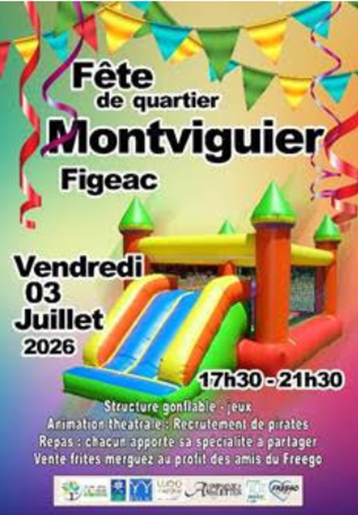 Figeac : Fête de quartier de Montviguier