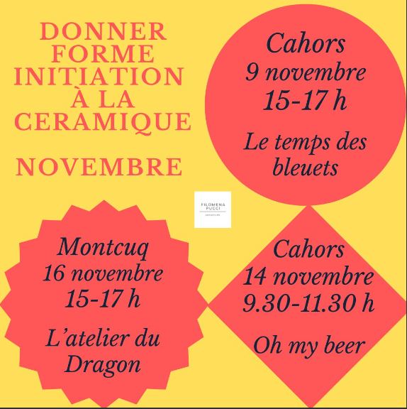 Donner forme, initiation à la céramique - Oh my beer