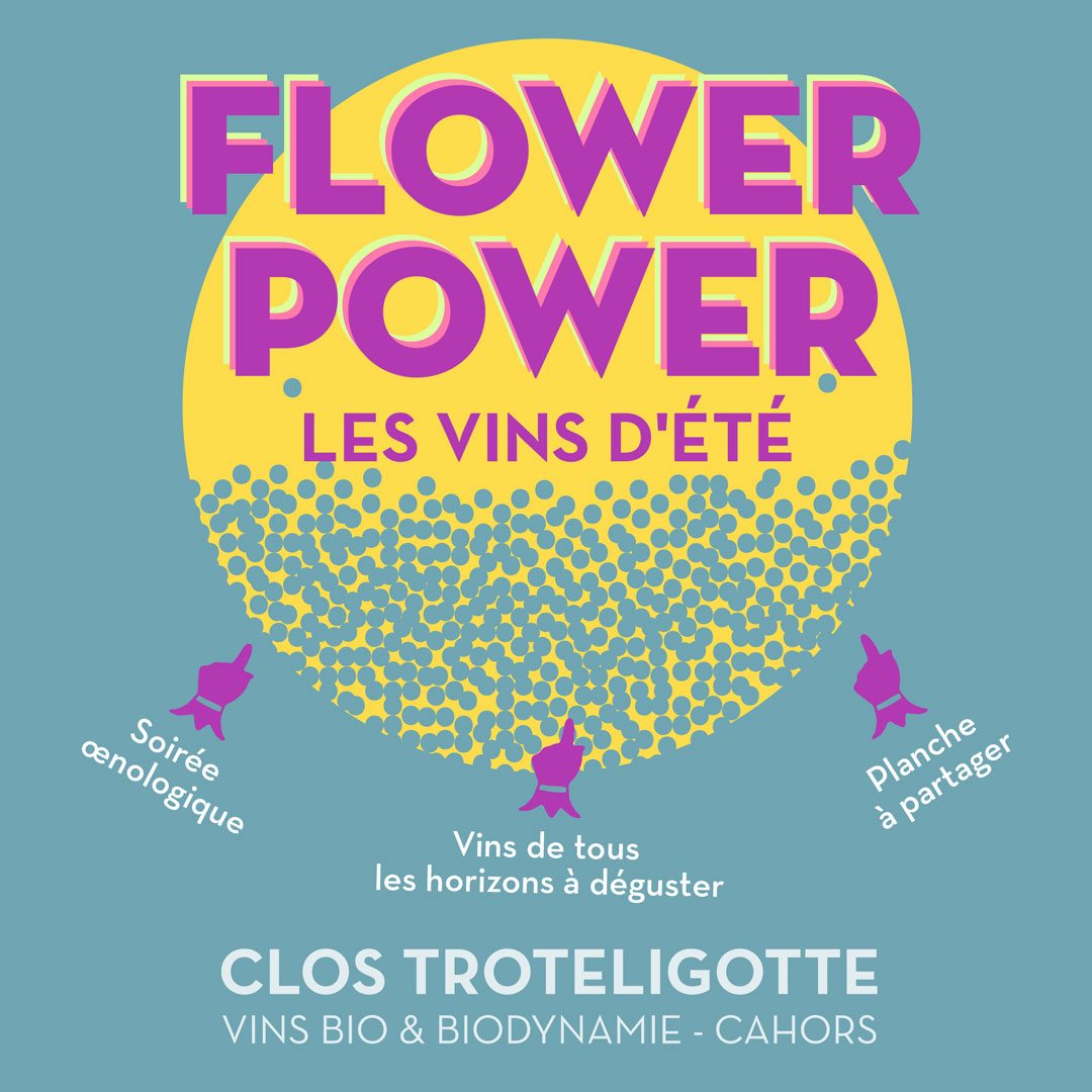 Figeac : Flower Power au Clos Troteligotte