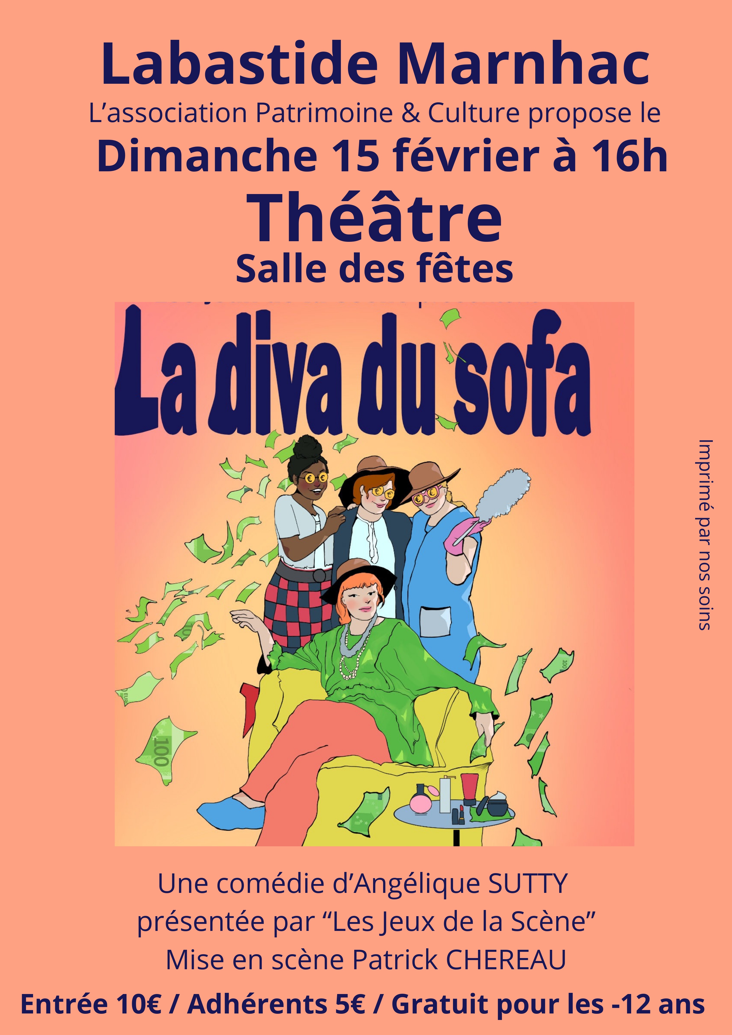 Figeac : Théâtre : La diva du sofa