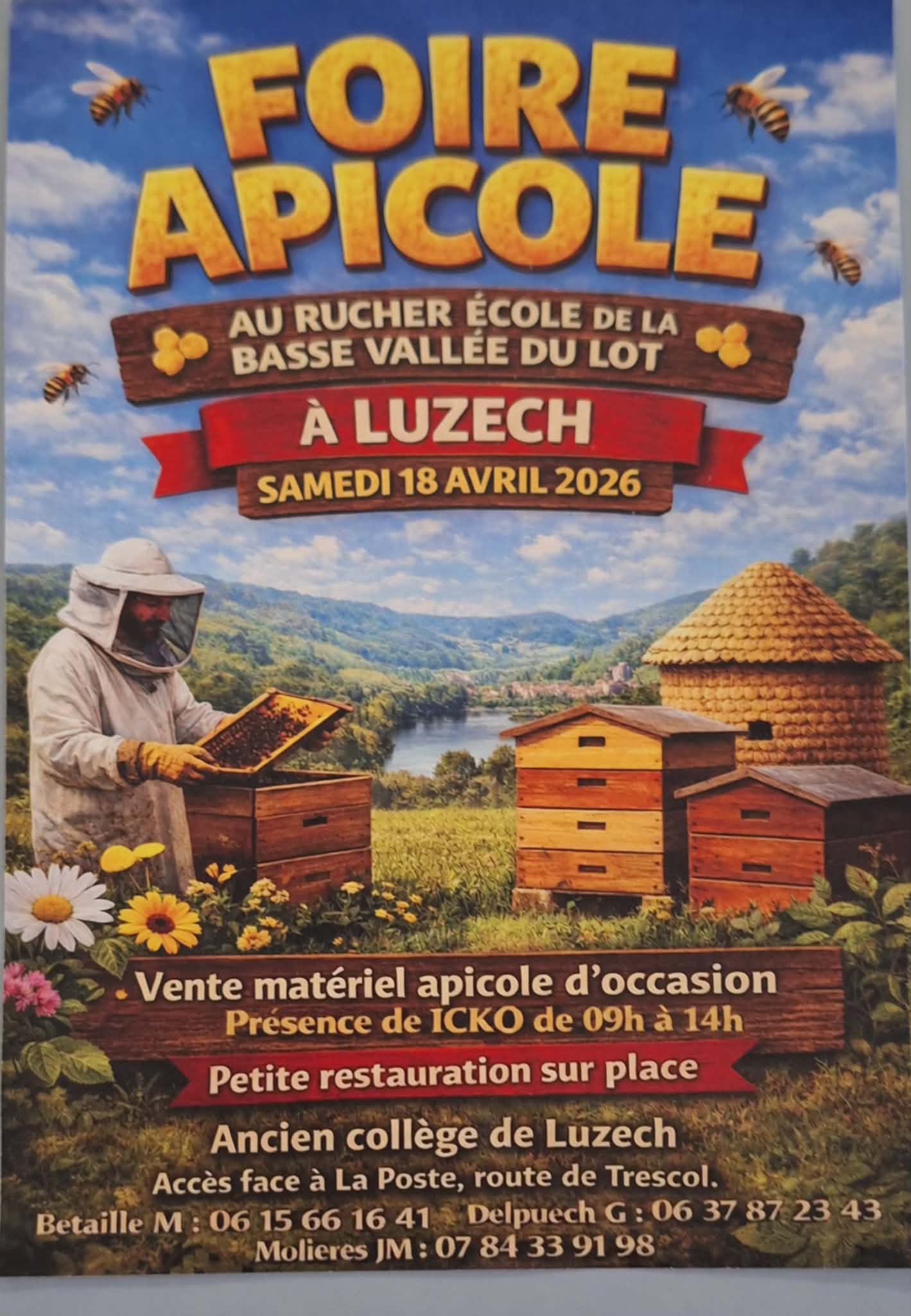 Figeac : Foire apicole