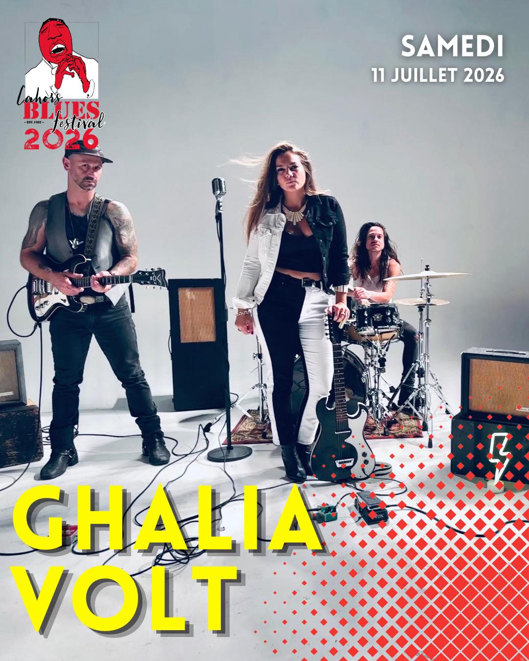 Figeac : Cahors Blues Festival : Ghalia Volt et Marlyn Band