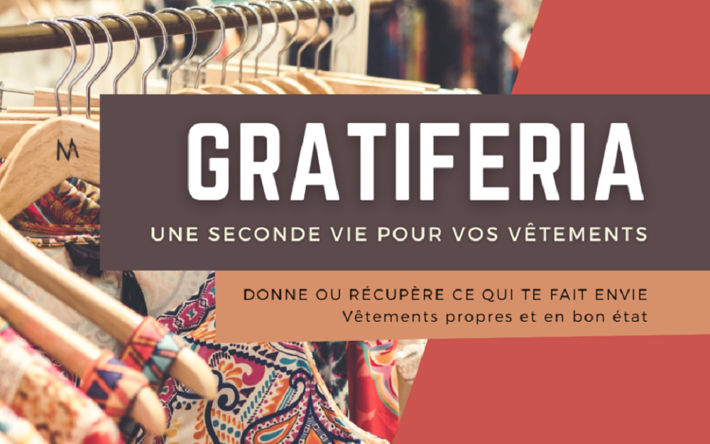 GRATIFERIA ! Une seconde vie pour vos vêtements