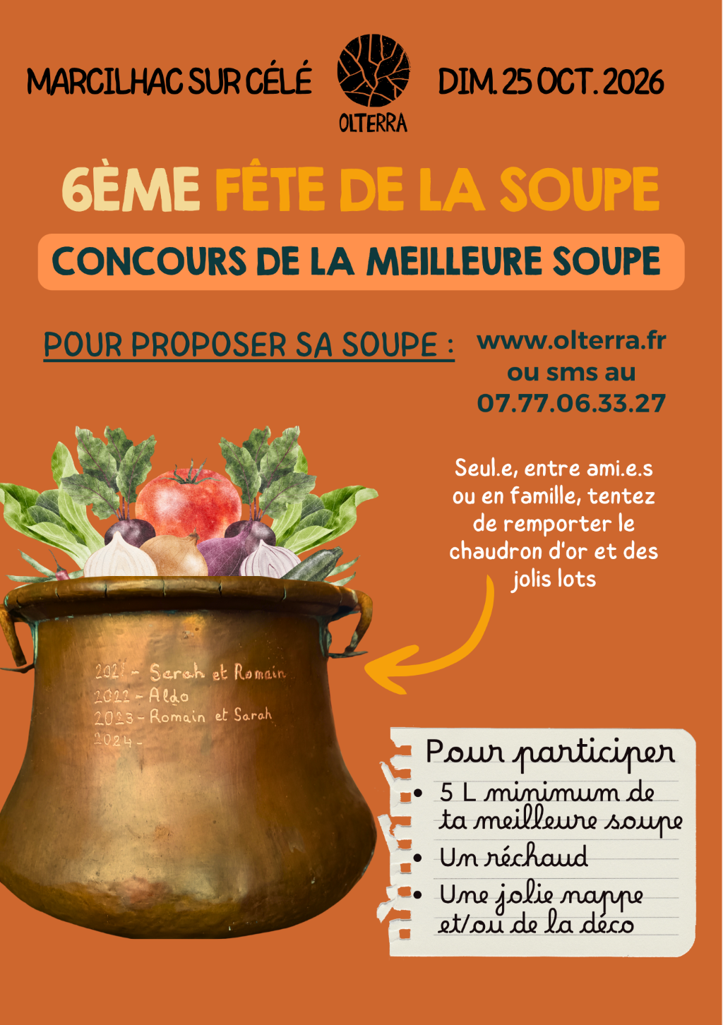 Figeac : Fête de la Soupe à Marcilhac-sur-Célé
